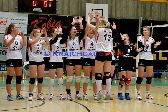 Volleyball Damen 3. Liga Süd SV Sinsheim gegen SG Bretzenheim 14.01.2017 (© Siegfried)